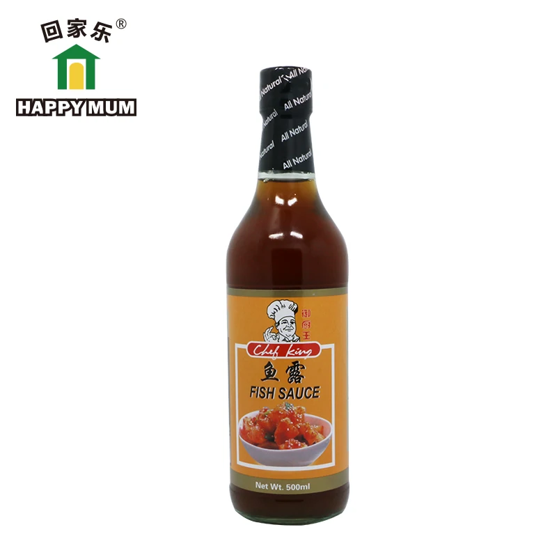Kosher Thai Style OEM 500ml Delicious Fish Sauce Brands