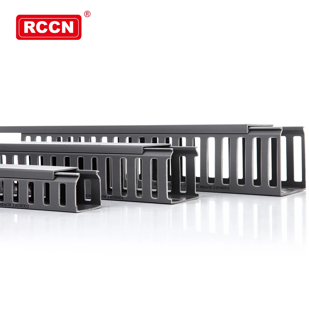 Unique Low Smoke electrical cable wiring duct pvc floor cable trunking VDR4040C