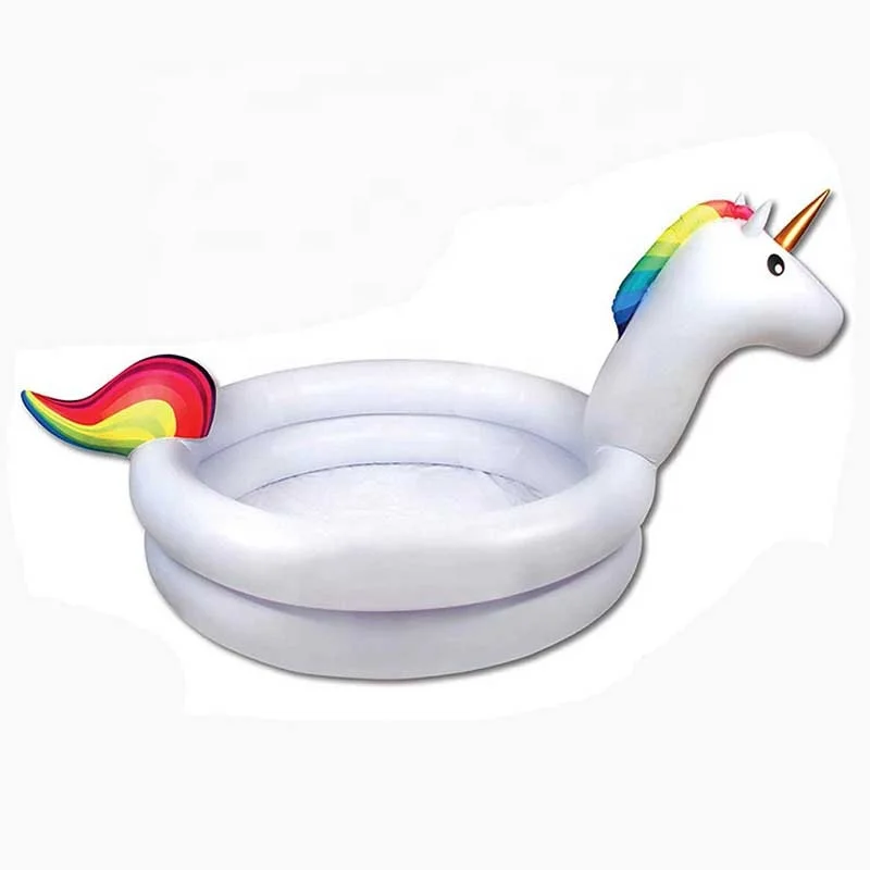 Hot sale inflatable unicorn swim pool sand pool for children Amazon gold supplier