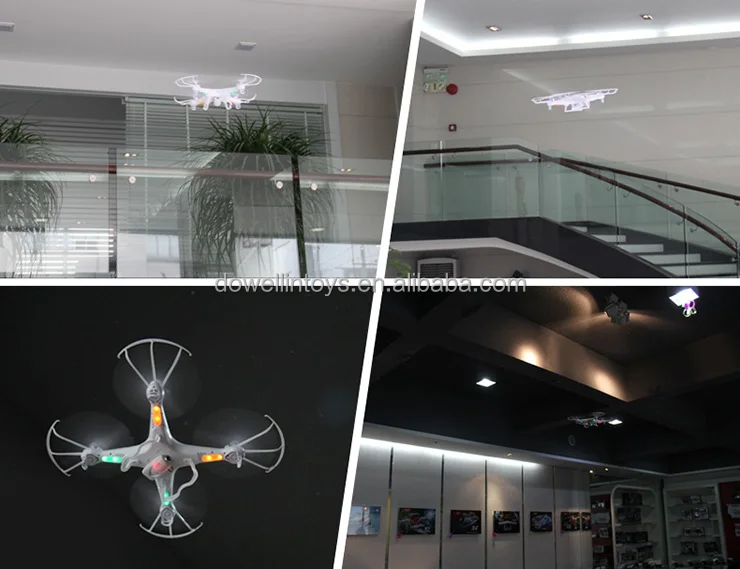 2.4Ghz 6-Axis Gyro RC Quadcopter Drone RTF UFO with 2MP HD Camera