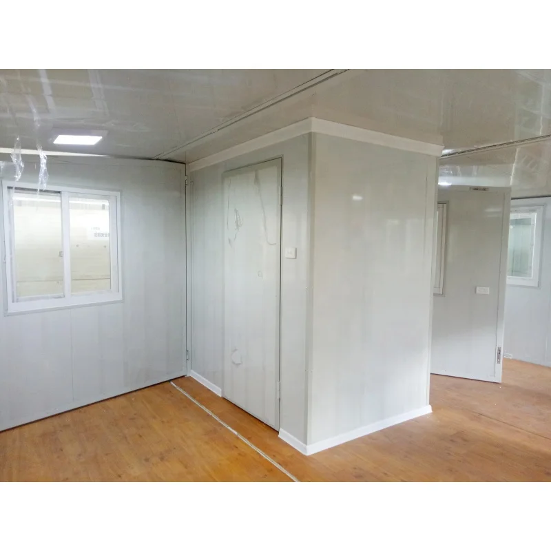 American expandable prefab AS/NZ Standard folded mobile granny caravan container homes with whole bathroom