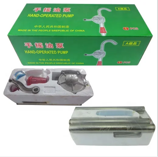 Hand crank water pump liquid transfer hand pump drum rotary hand pump 304 stainless steel