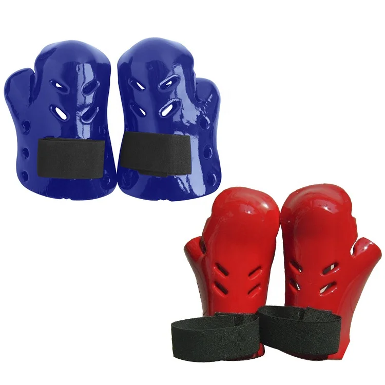 Wholesale dipped foam martial arts training equipments hand protectors itf taekwondo gloves