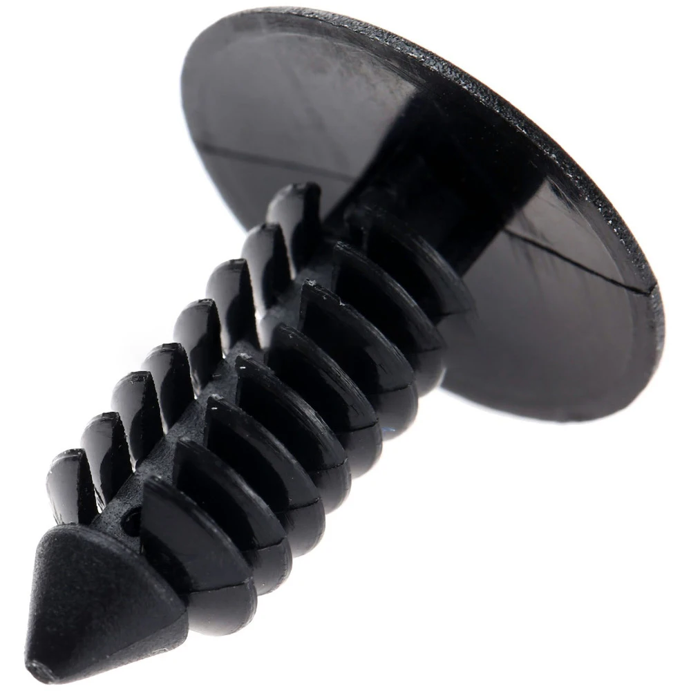 50Pcs/Lot Auto Fastener Fit 8Mm Hole Nylon Car Clips Lancer Evo Bumper Shield Retainer Plastic Rivet For Gm Automobile