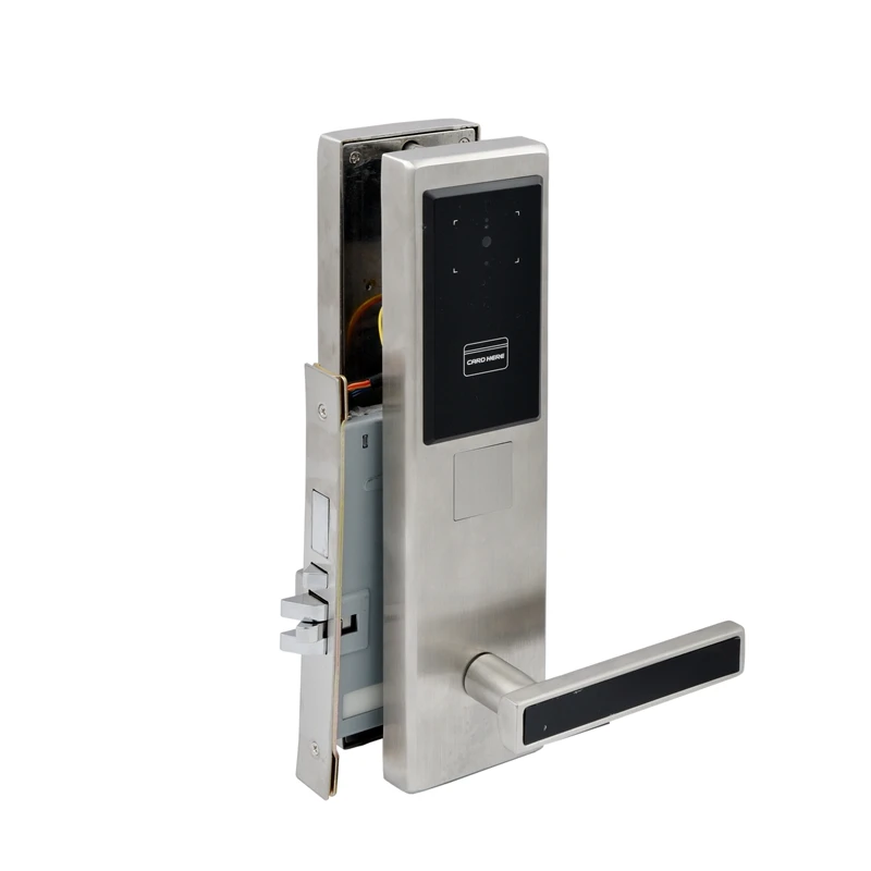 Stainless Steel Security qr code app open door lock for hotel