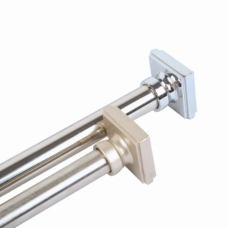 
Ad zinc decor rotate shower curtain rod stainless 