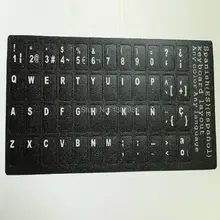 50pcs Spanish Letters Alphabet Learning Keyboard Layout Sticker For Laptop/Desktop Computer Keyboard 10 inch Or Above Tablet PC