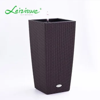 greenhouse rattan garden decoration artificial flowers home garden garden pots and planters concrete large tall vases