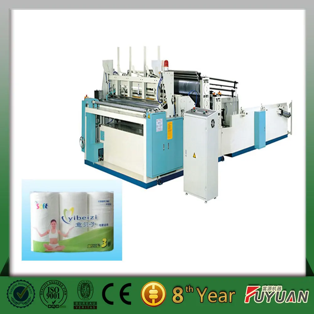 Широко используется маленький рулон бумаги машины, перемотки туалетной бумаги, перфорации, выбивая машина, slitter