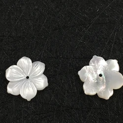 16MM smooth peach blossom flower mother of pearl shell pink sea shell gifts petal craft for hairpin decoration