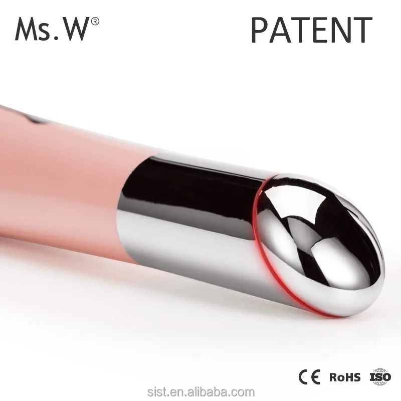 Ms.W Mni Anti Wrinkle Ion Beauty Eye Skin Care Massager Device microcurrent face massage Vibrating Eyebad Remover Machine