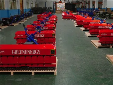 mini self-propelled power reaper machine to harvest rice paddy wheat