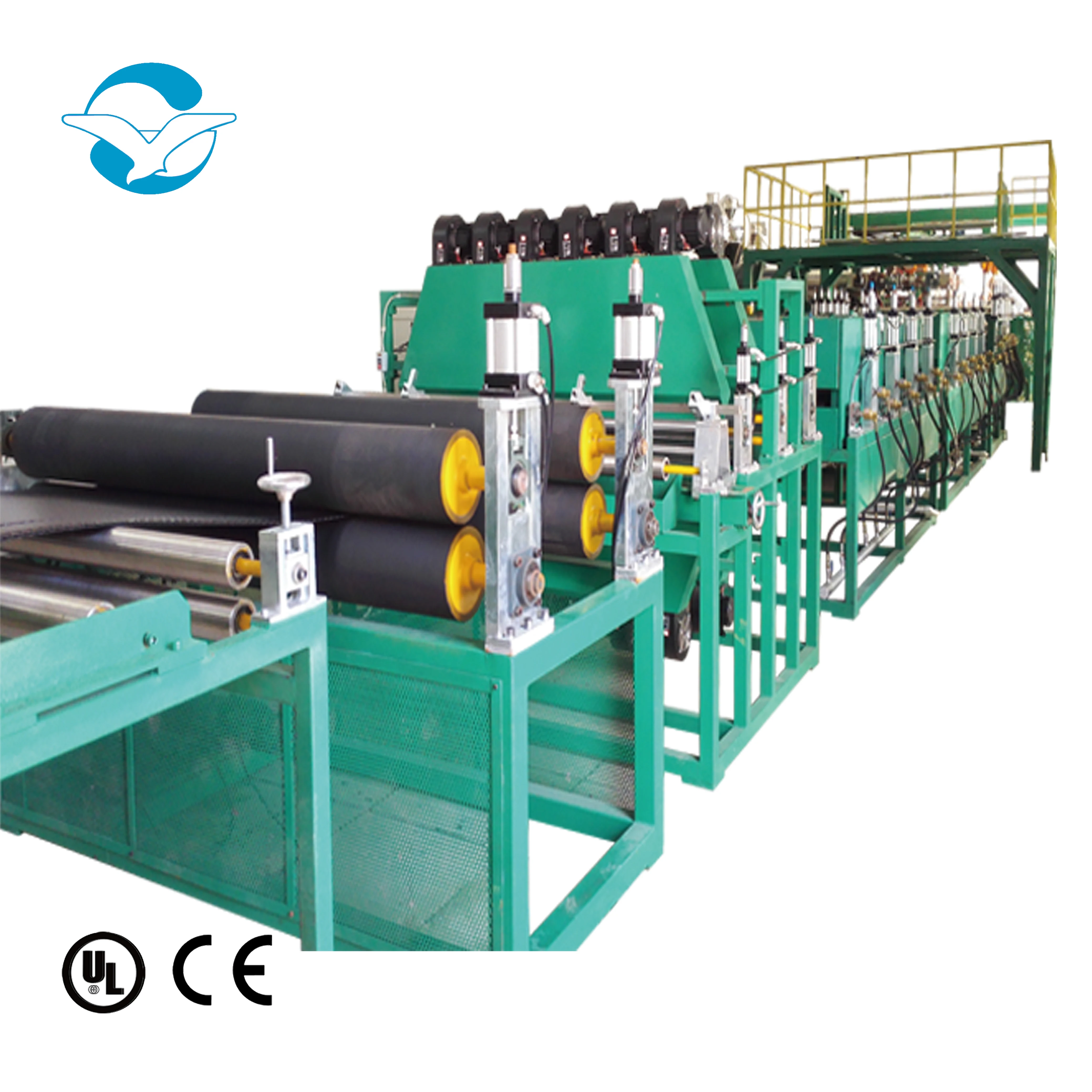 Plastic honeycomb sheet machinery, PP cellular board making equipment