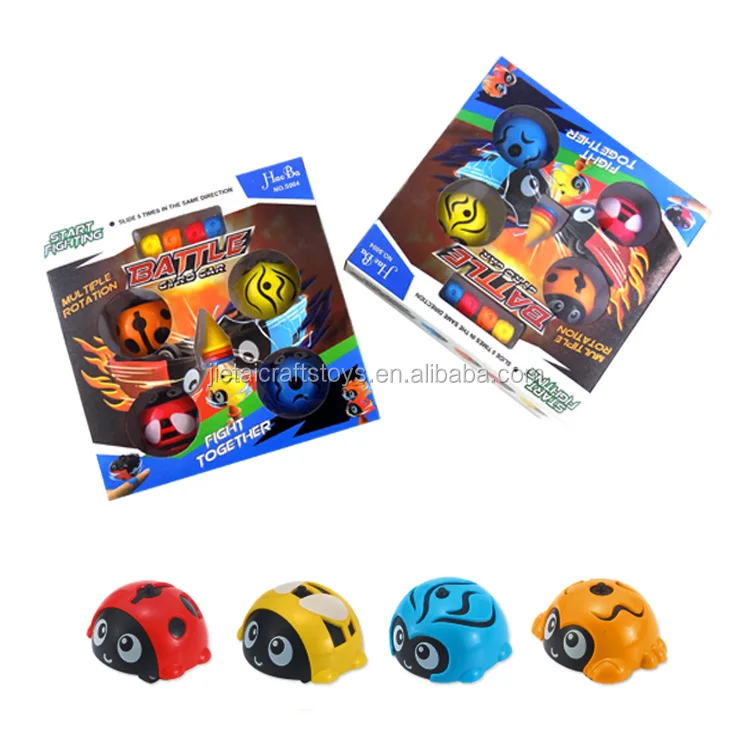 Fancy top car multiple rotation toys battle gyro cars for kids