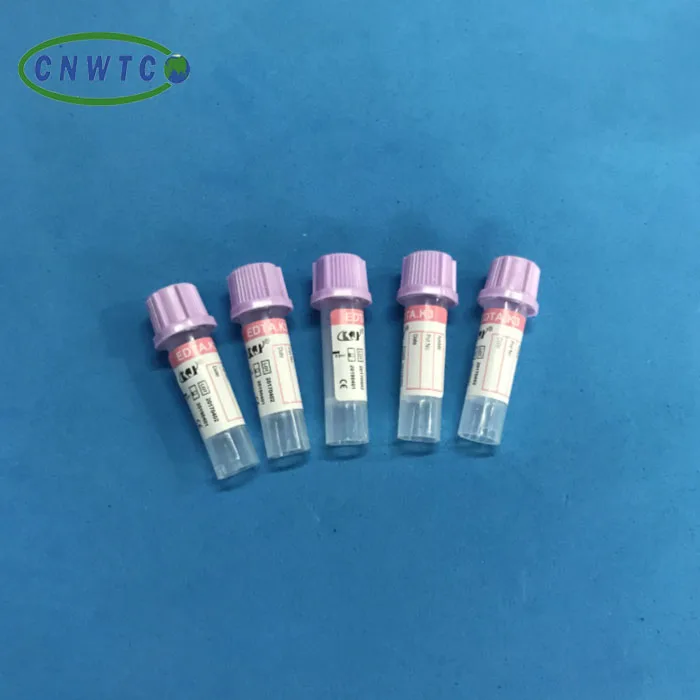 Фиолетовый ETDA K3 ETDA K2 микротрубка для взятия крови