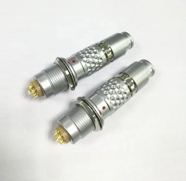 China manufacture circular self-latching push pull connector