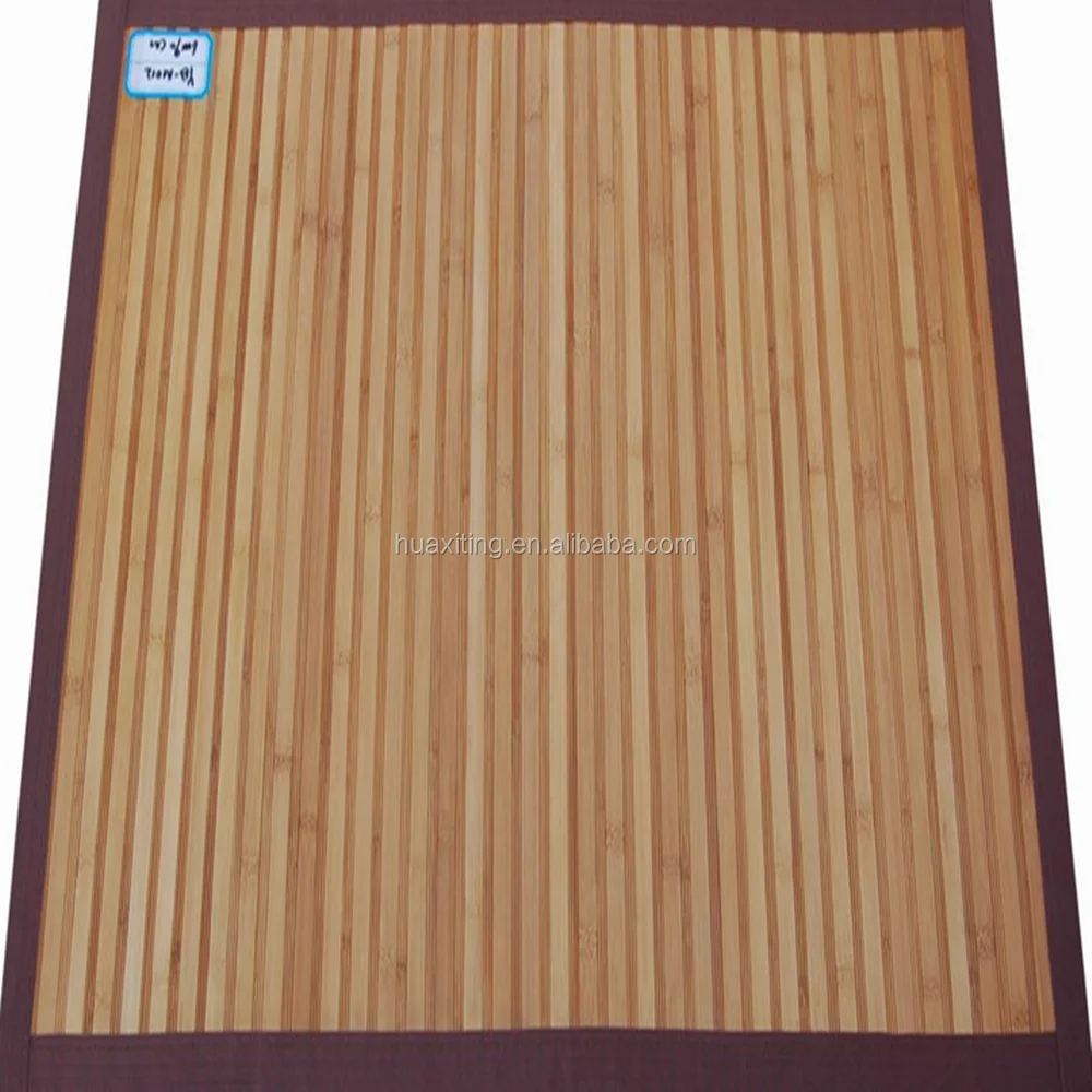 Stained Bamboo mat/Bamboo Carpet Rug Place Mat