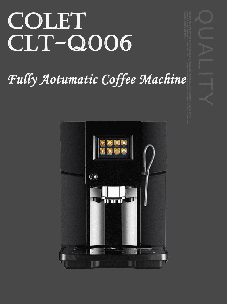 ABS housing multifunctional best seller espresso cappuccino maker barista coffee machine