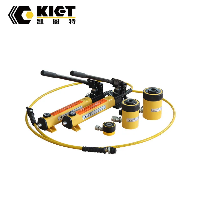 Single Acting Hollow Plunger Hydraulic Piston Press Jack