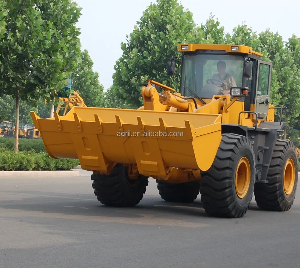 top quality hydraulic 5 ton wheel loader ZL50F zL956 with CE and cumminsengine joystick