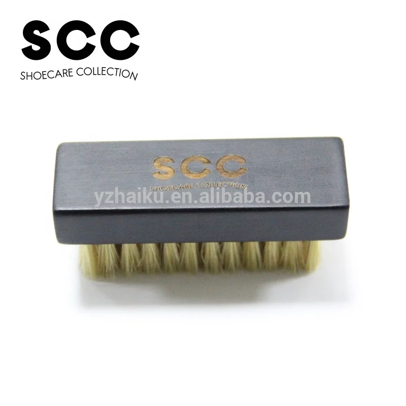 Индивидуальная щетка, отличная Чистящая обувь, деревянная ручка из свиной щетины для спортивной обуви, мягкая щетка для обуви
