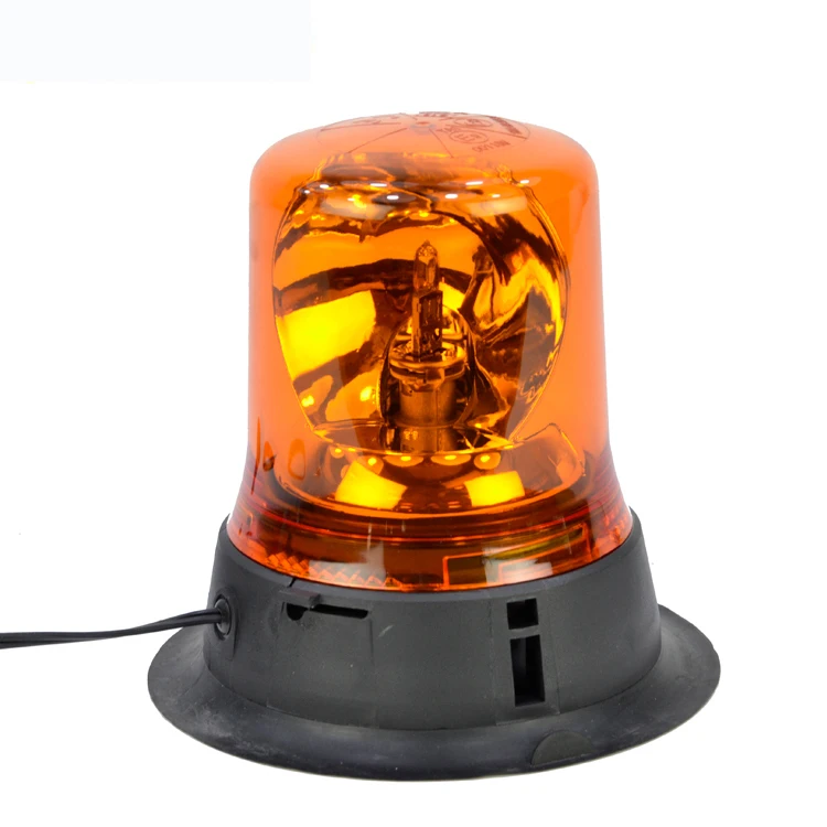 12v 24v waterproof warning rotating tow truck flashing rotary beacon light
