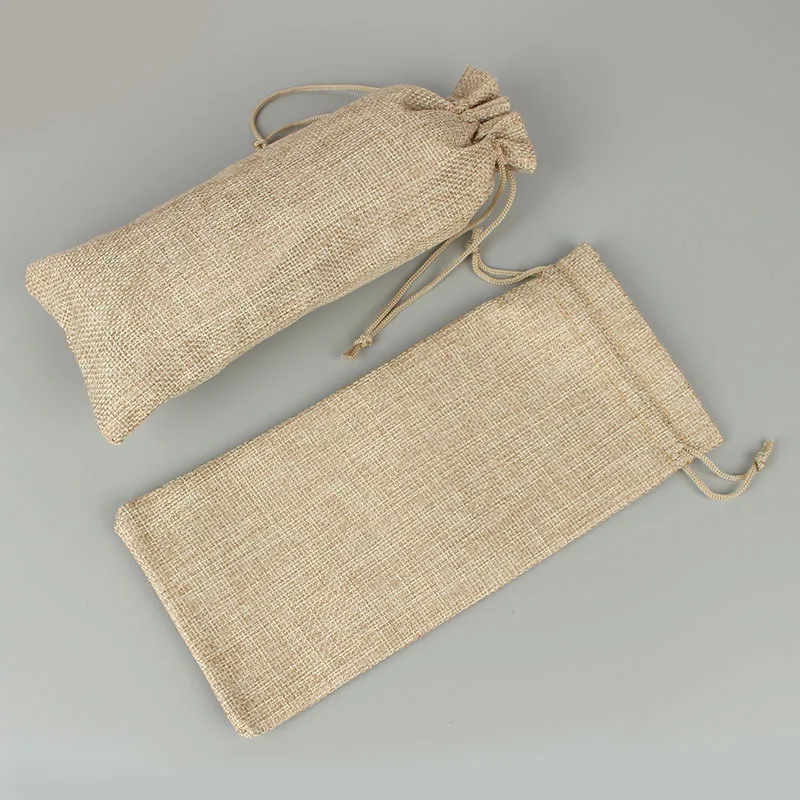 Рекламные мини джутовые сумки оптом