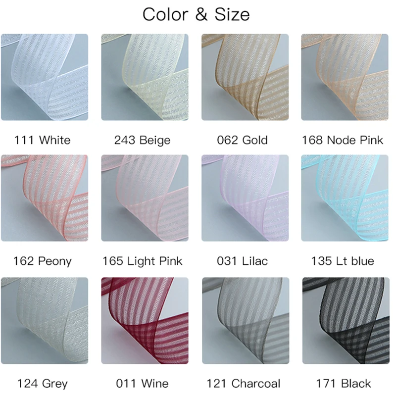 Gift Solid Color Ribbon Roll Wholesale Satin Ribbon