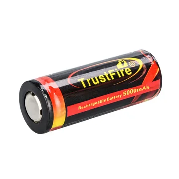 TrustFire Эволюция литий-ионной батареи 26650 с зарядным портом Micro-USB