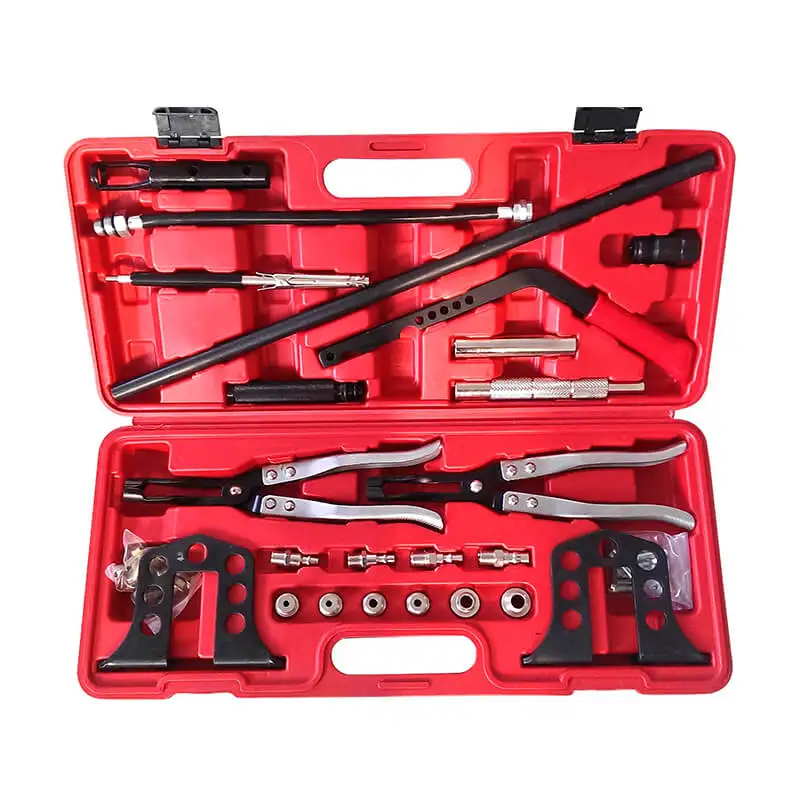 Sunbright Tools Vehicle Engine Cylinder Head Universal Valve Spring Compressor Tool Repair Kit