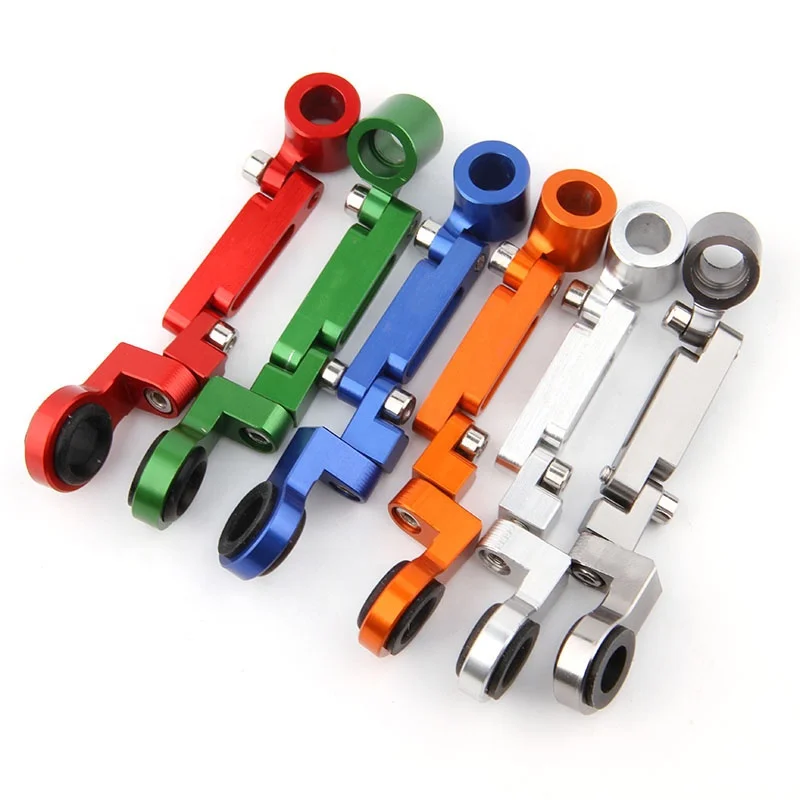 Universal Motorcycle CNC Aluminum Alloy Oil Cup Connection Stent Fluid Reservoir Brake Clutch Master Cylinder Mount Bracket