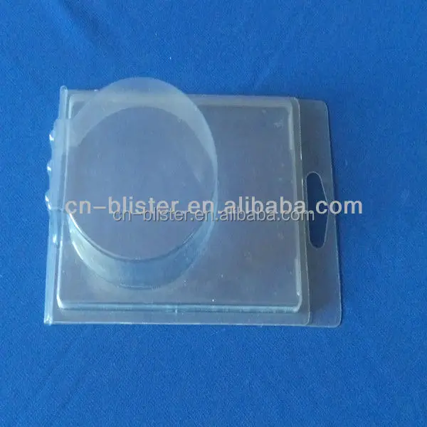 Plastic blister packaging for nails clamshell box for nails stand blister packing box