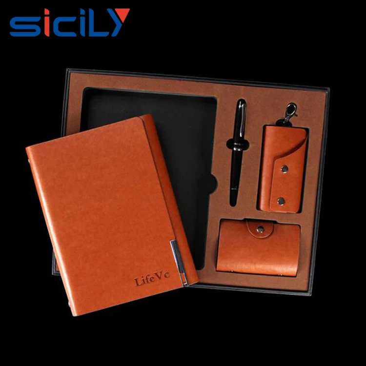 2018 High quality real fashionable travel gifts, promotional business gift set