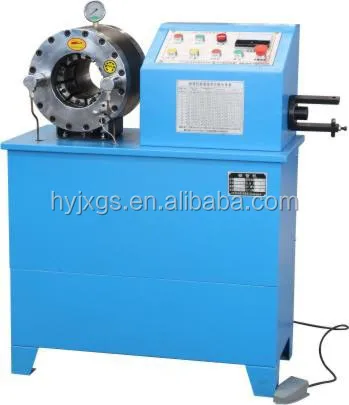 DX68 hydraulic high pressure hose crimping machine (1/4'-2' 4SP)/hydraulic hose crimper DX68