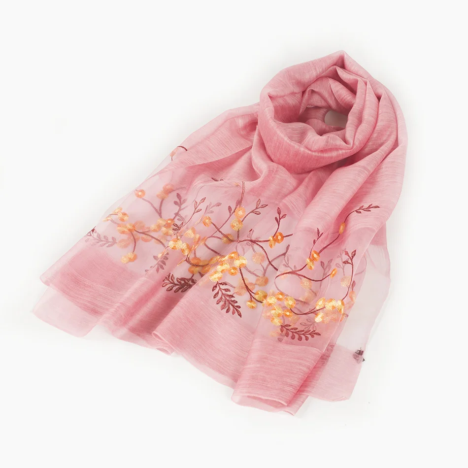 Rulan customized soft silk and wool twill scarf women hijab