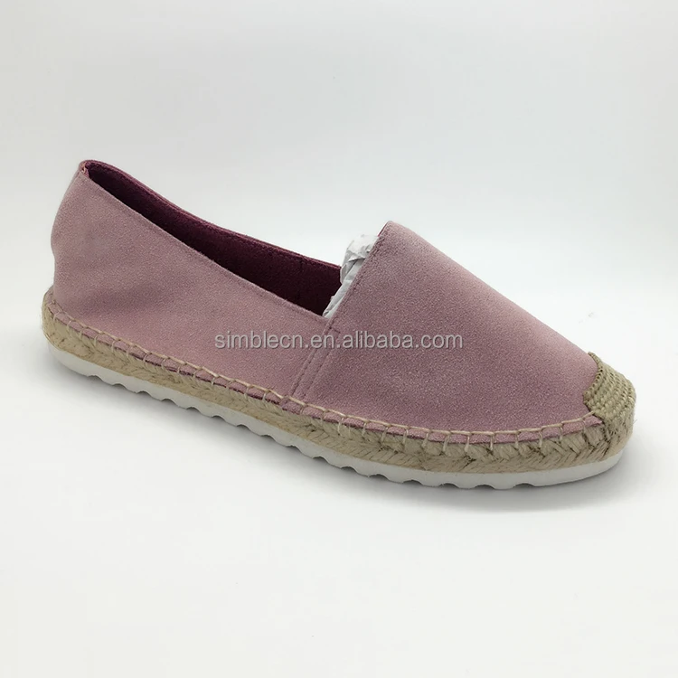 Новейшие разработки моды для женщин джут эспадрильи без застежки повседневная обувь на плоской подошве