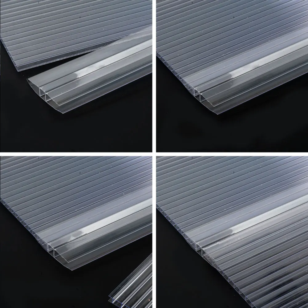 polycarbonate H connector for polycarbonate sheet