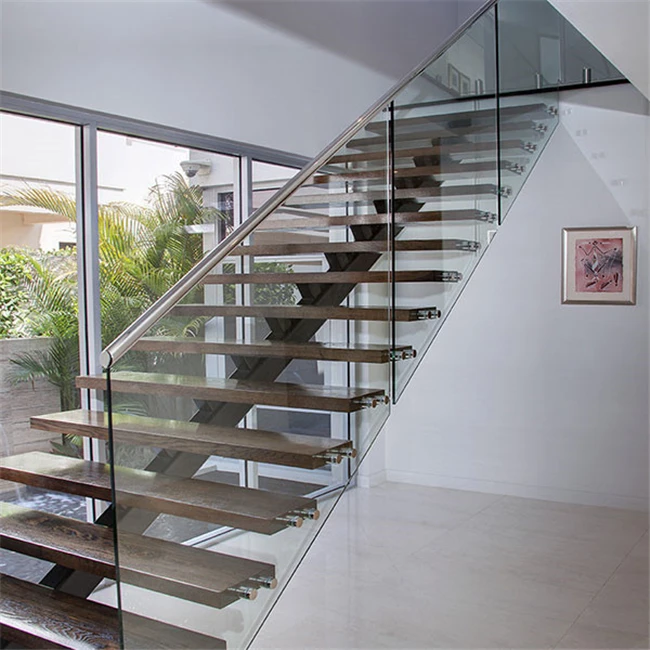 Экономия пространства плавающий комплект cantilever лестницы/комплект стальных