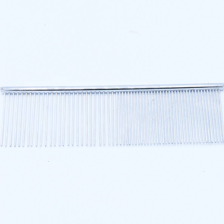 Factory Supplies Dual Use metal Lice Grooming Comb Cat Care Product For Pet Shops