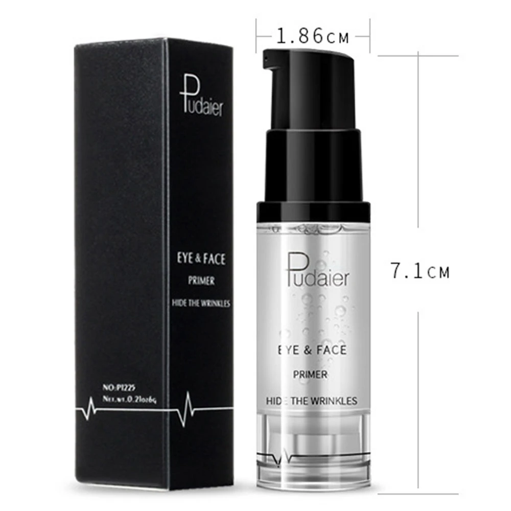 
Pudaier Makeup Foundation Moisturizer Natural Nude Face Eye Base Under Make Up Primer 