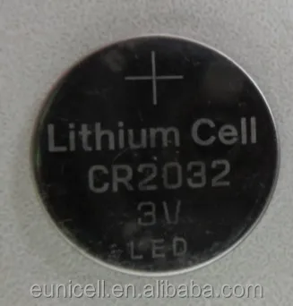 CR2032 3v button cell 3v CR2032 CR2025 lithium battery