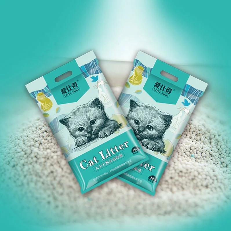 
Strong Aggregation No Dust Cat Litter Absorption Clumping Bentonite Cat Litter Bentonite Cat Litter 