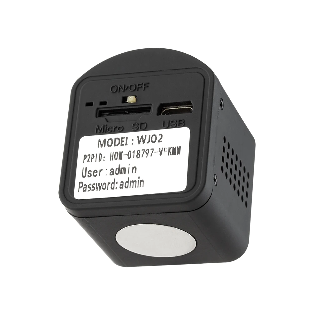 
Howell WJ01 Battery Powered Mini Wireless Cameras Support 64G Micro SD Sard Sattery Mini size Hidden WiFi IP Camera 