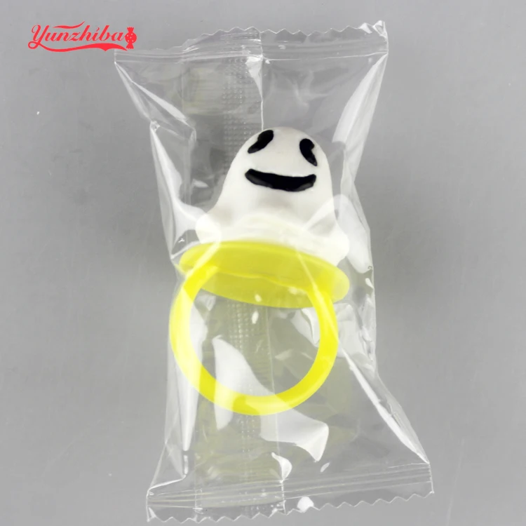 
Halloween Skull Shaped Ring Pop Hard Candies 