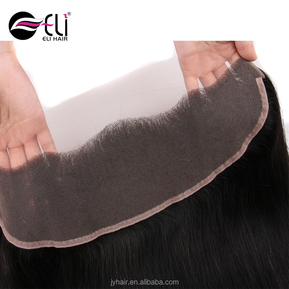 
13*4 Lace Frontal Straight And Bundles Sale Closure Pre Plucked Indian Hair Silk Base Frontal 