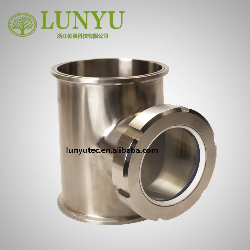  Tri Clamp Inline Sight Glass Spool Sanitary Stainless