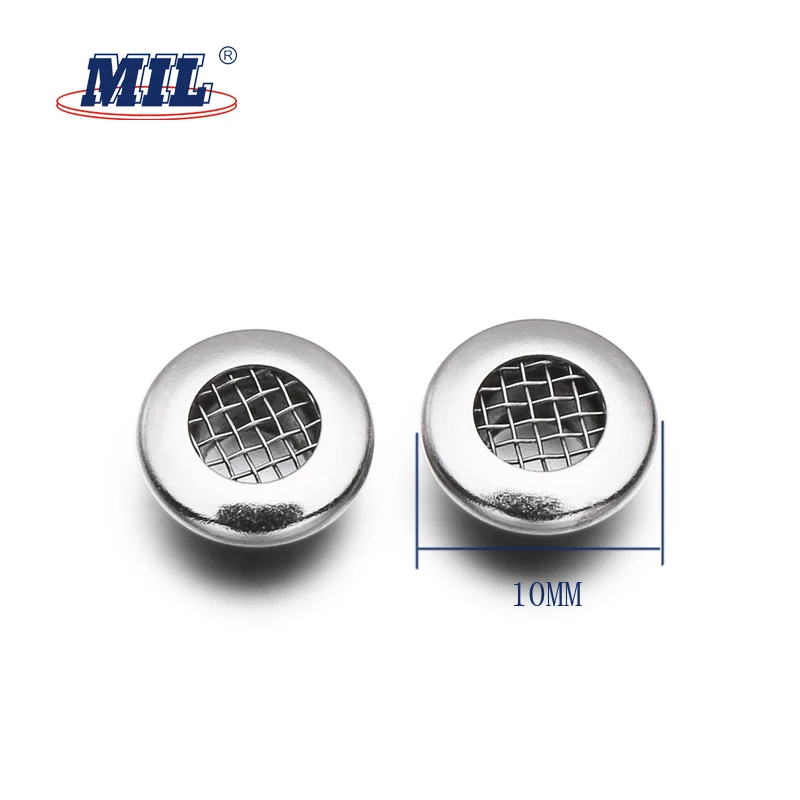 Wholesale New Design Fashion 10MM Metal Brass Mesh Eyelet