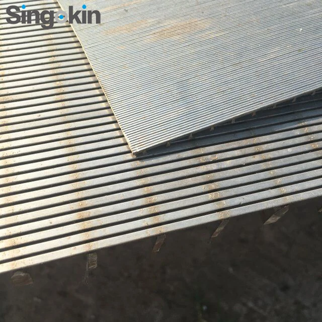 304 316l 0 2 мм 5 1 зазорная труба trislot клиновидная проволочная сетка для экрана