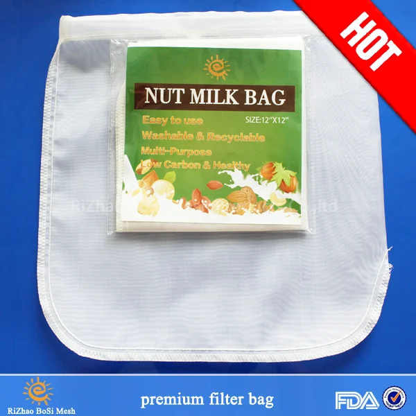 
Food Grade Food Strainer Nut Milk Bag/Cold Brew Coffee Maker/Filter bag 