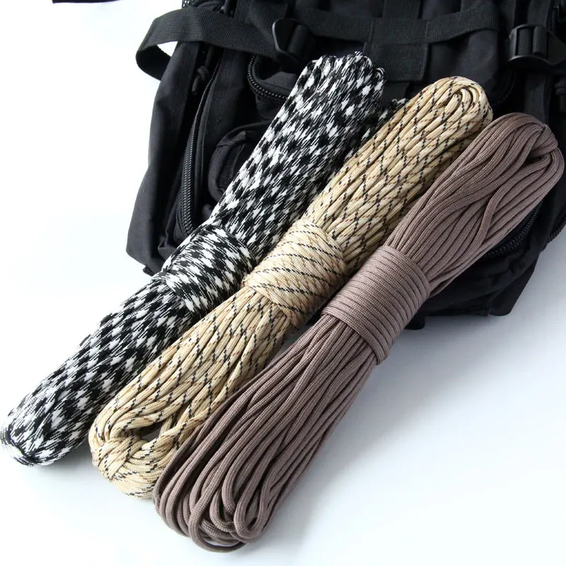 100 Feet 31 Meter Nylon Rope Lanyard 7 Strand Type Outdoor Camping Rope